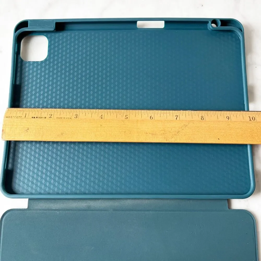iPad Pro Protective Case 11 inch 2021/2020 Color Teal with Pencil Holder
